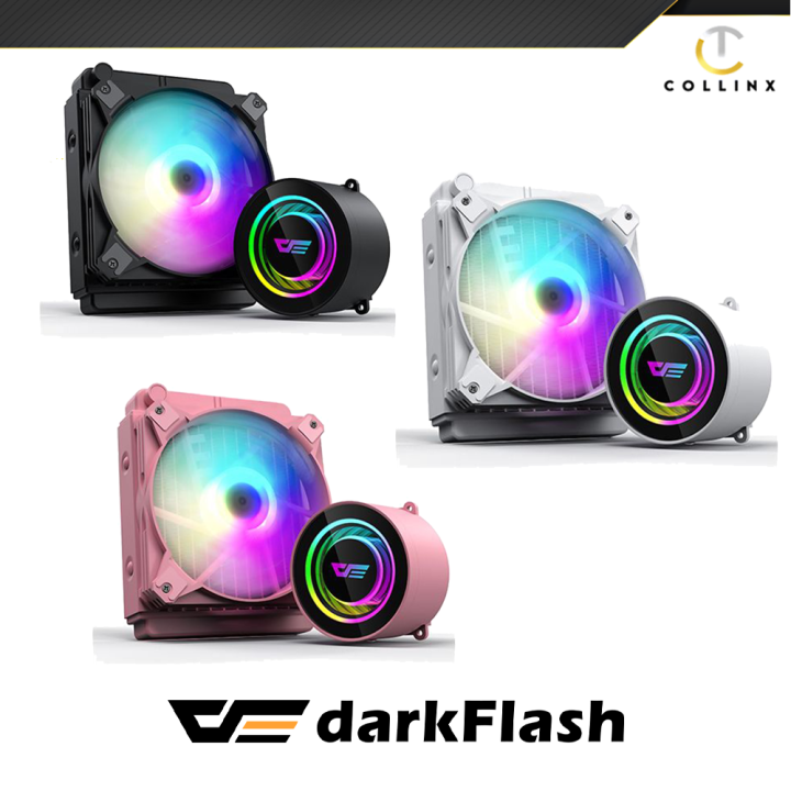 Darkflash Dc Liquid Cooler Aio Cooling Fans Synchronizable With