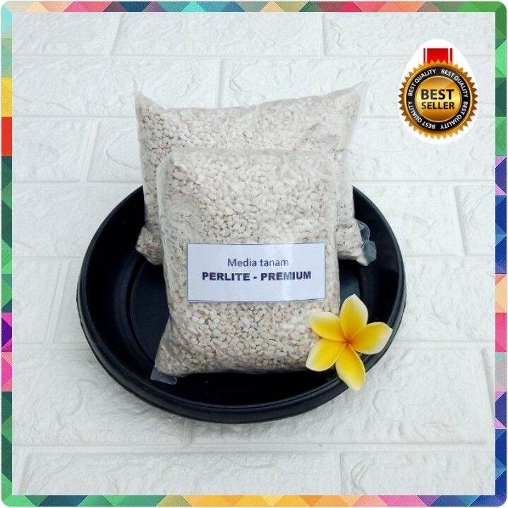 Perlite Premium 1 Liter Media Tanam Hidroponik Kaktus Dll Densiti