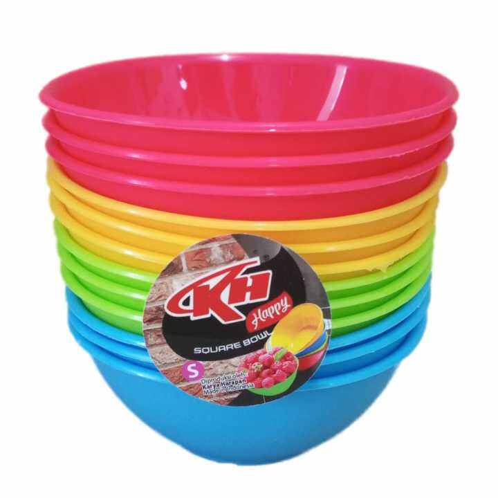 Murah Nya Mantul Mangkok Happy S Kh Mangkok Square Bowl Bpa Free