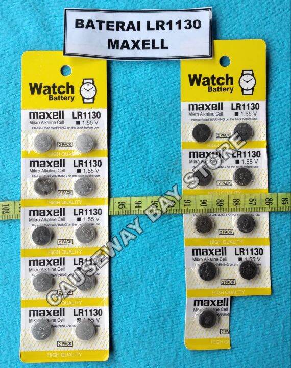 BATERAI JAM LR1130 MAXELL Lazada Indonesia