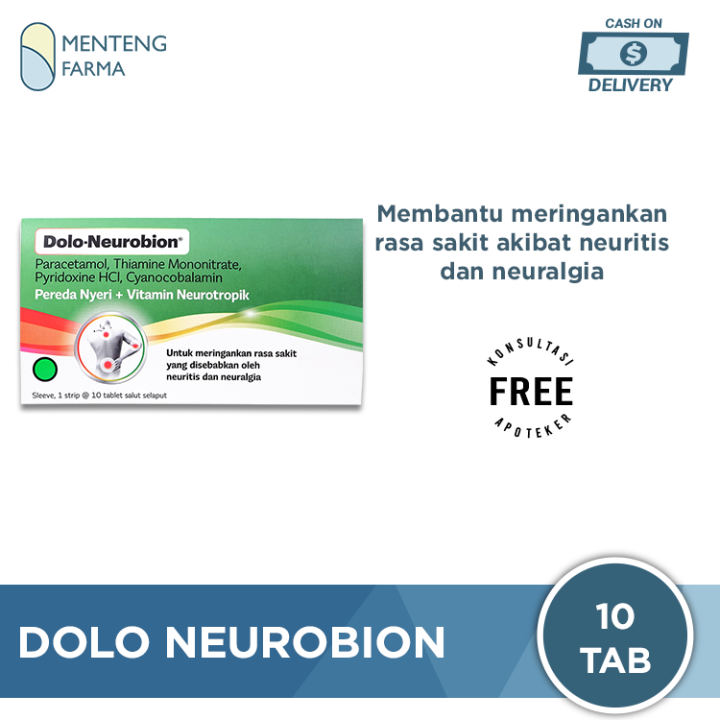 Dolo Neurobion 10 Tablet Pereda Nyeri Dan Vitamin Neurotropik