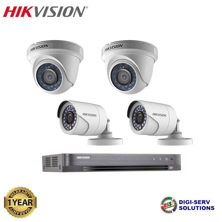 Hikvision Kit Analog Ch Mp Eco Tvi Ch D B Mp Eco Ds Hghi K