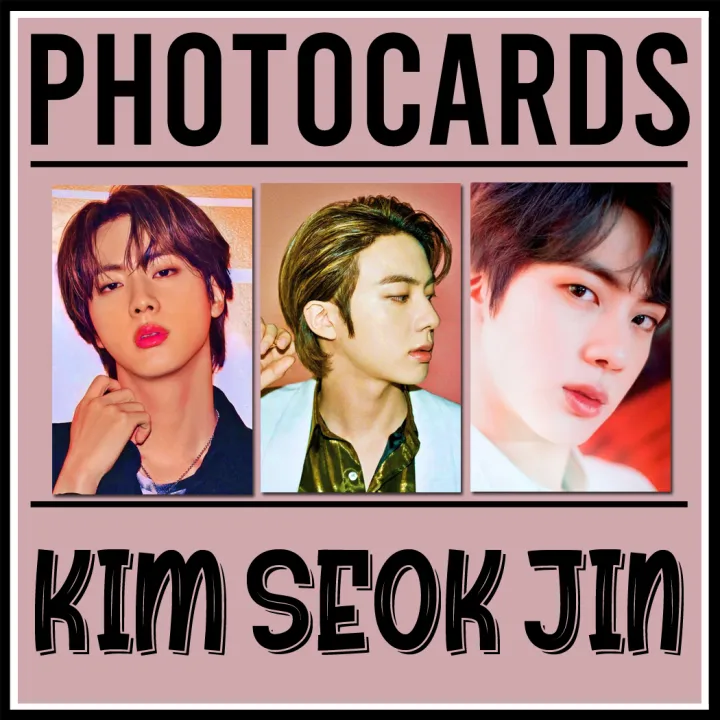 BTS JIN PHOTOCARDS Lazada PH