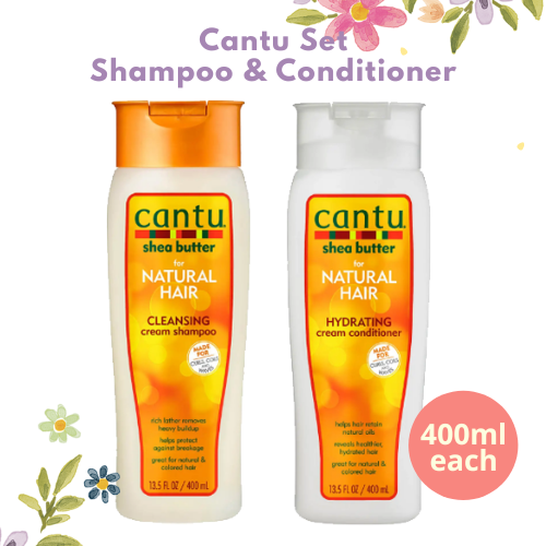 Cantu Cleansing Cream Shampoo Conditioner Ml Set Offer Lazada