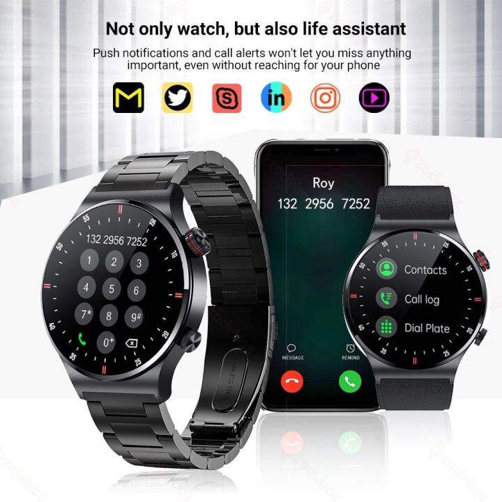 LIGE Original Smart Watch Men Full Touch Screen Sports Waterproof