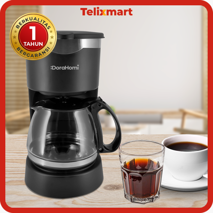 Coffee Maker Dorahomi Mesin Alat Pembuat Kopi Listrik Cepat Cm B Ml