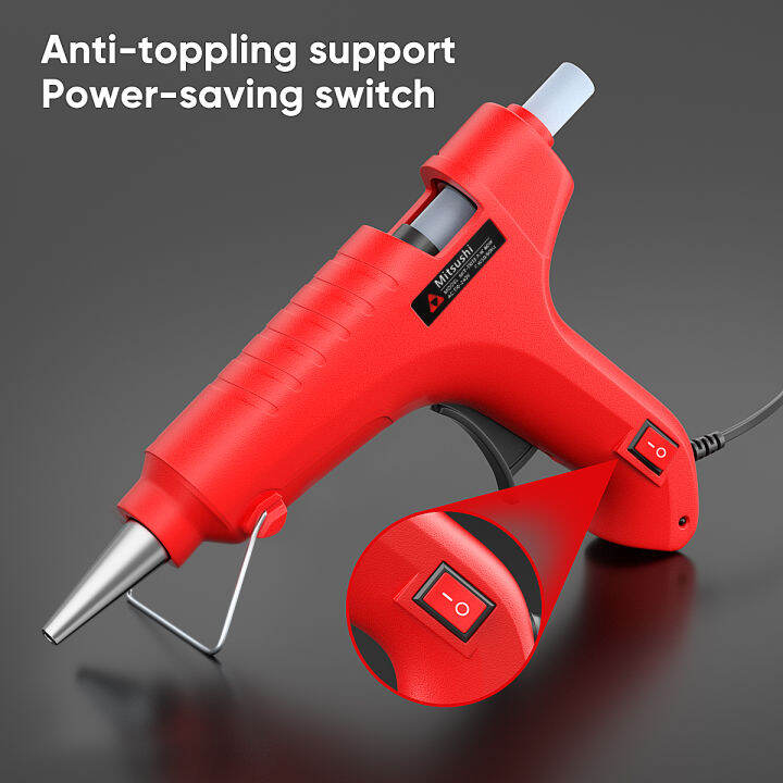 Mitsushi 80w 60W 100 240V Hot Melt Glue Gun Heavy Duty Glue Gun