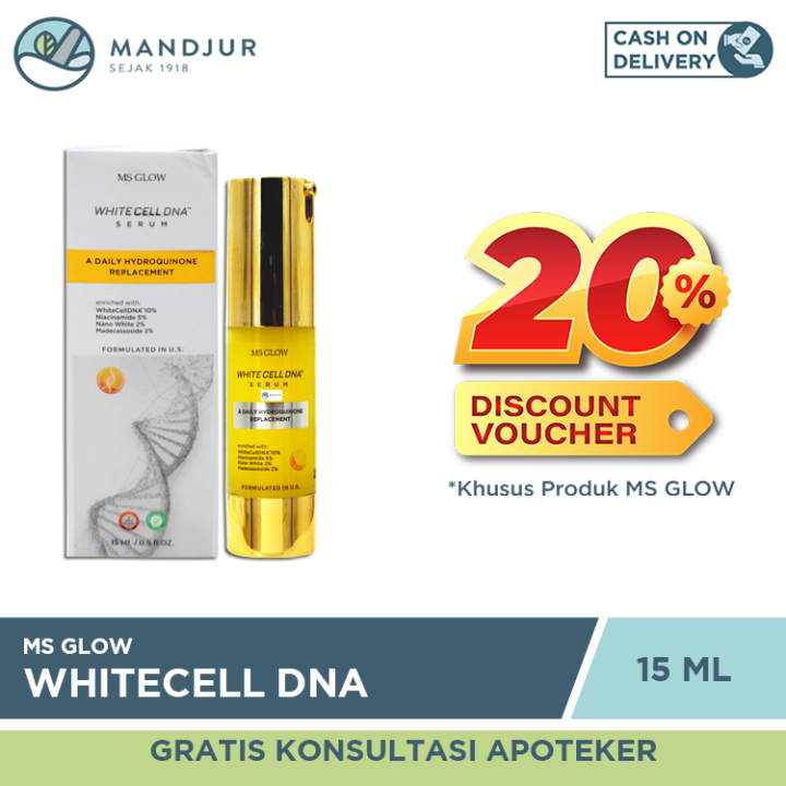 Ms Glow White Cell Dna Serum Ml Formula Nanoencapsulation