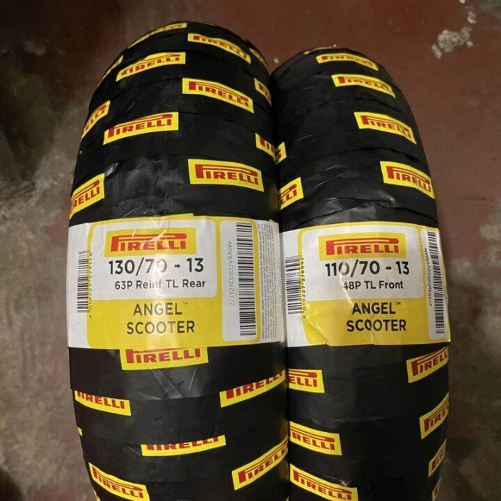 PIRELLI ANGEL SCOOTER STOCK TIRES FOR NMAX V1 NMAX V2 BUNDLE SET FREE