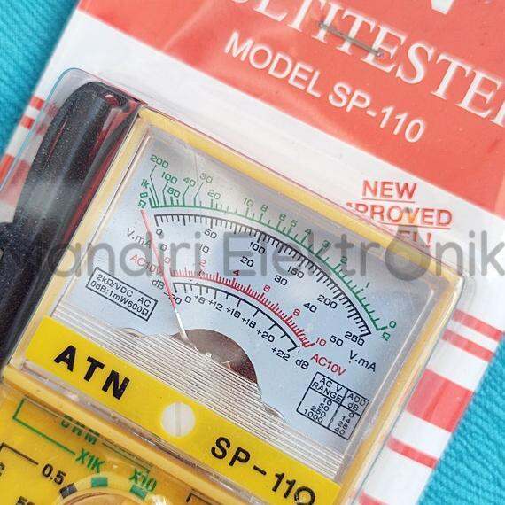 Multitester Multimeter Avo Meter Tester Analog Sp Atn Kecil Multi