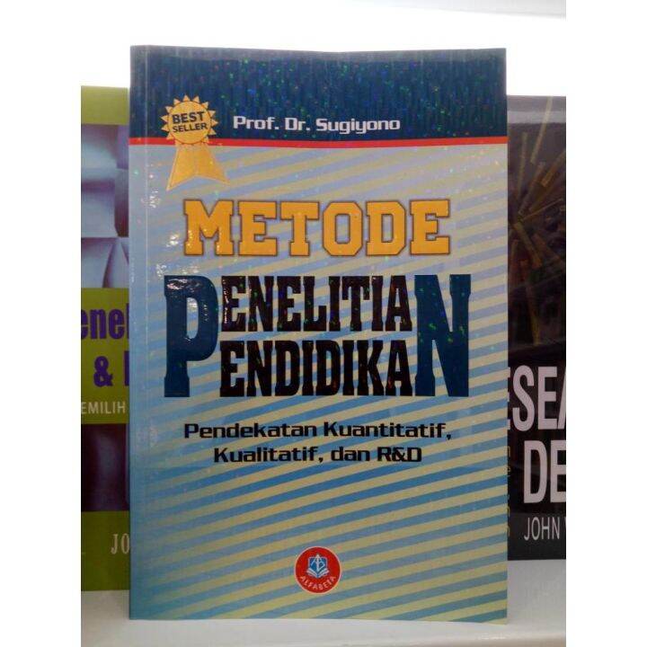 Metode Penelitian Pendidikan Prof Dr Sugiyono Lazada Indonesia