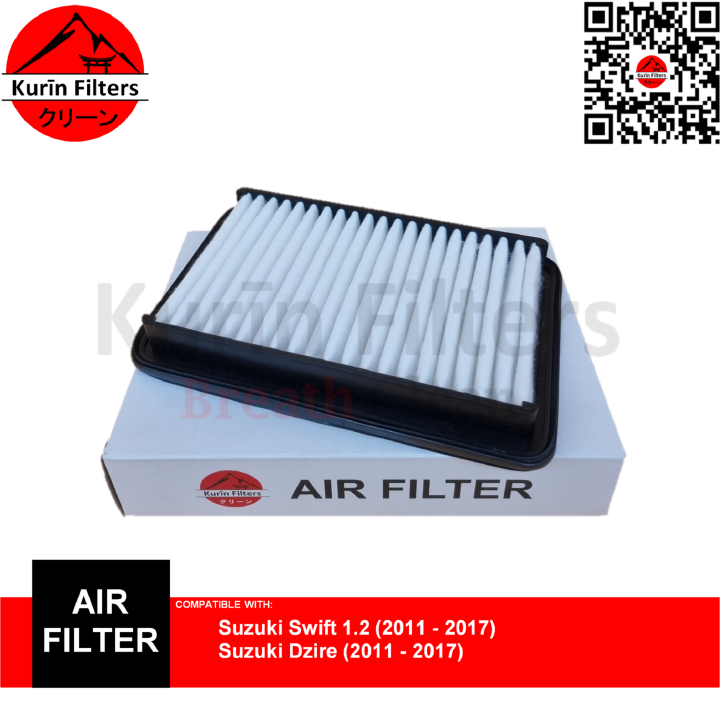 Genuine Kurin Air Filter For Suzuki Swift Suzuki