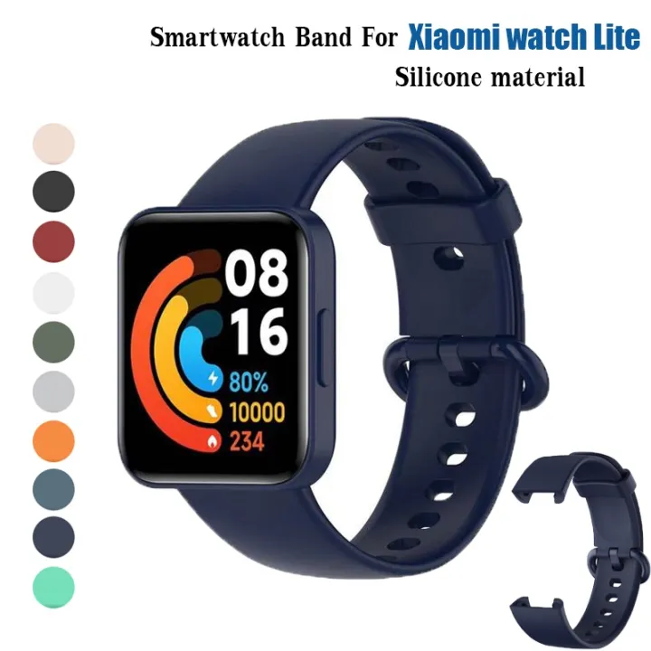 Silicone Strap For Xiaomi Mi Watch Lite Global Smartwatch Replacement