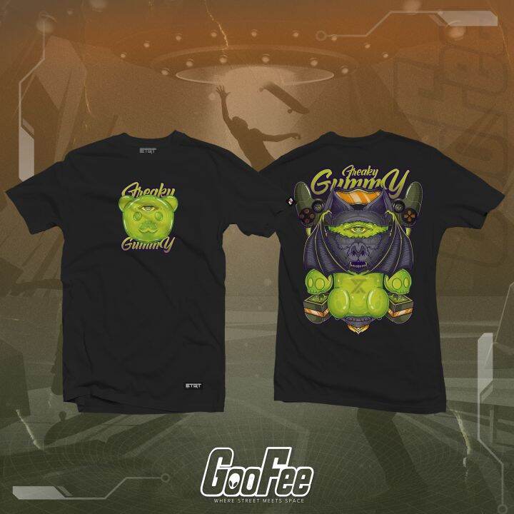 GooFee Xtraterrestrials Unisex Alien Shirt Freaky Gummy Lazada PH