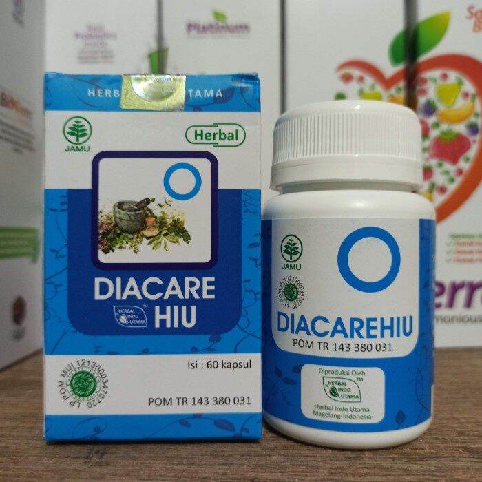 Hiu Diacare Herbal Diabetes Kencing Manis Kapsul Lazada Indonesia