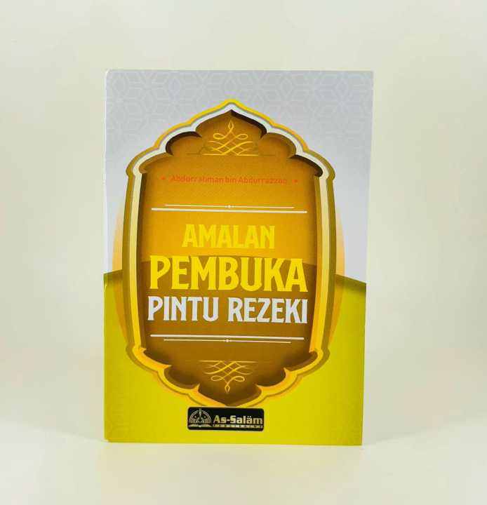 Buku Amalan Pembuka Pintu Rezeki Lazada Indonesia