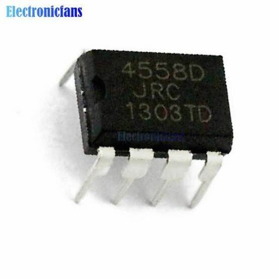 4558D JRC NJM4558D JRC4558D Dip 8 IC Dual Operational Amplifier