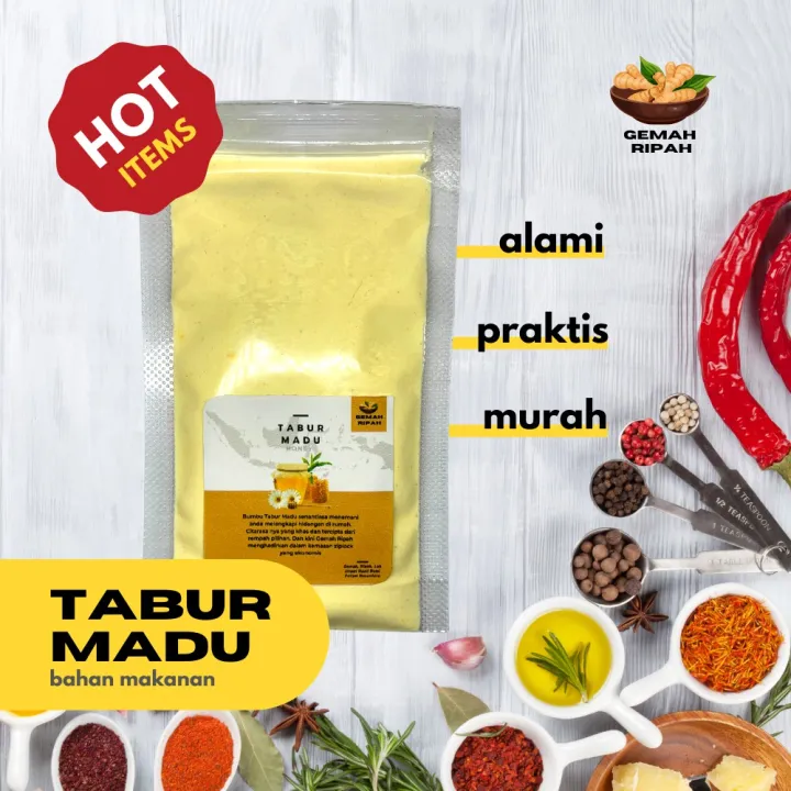 Bumbu Tabur Madu Bubuk Premium Bumbu Tabur Aneka Rasa Non Msg Keju