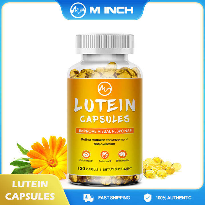 Minch Lutein Capsule 20mg With Zeaxanthin Protects Vision Eye Care