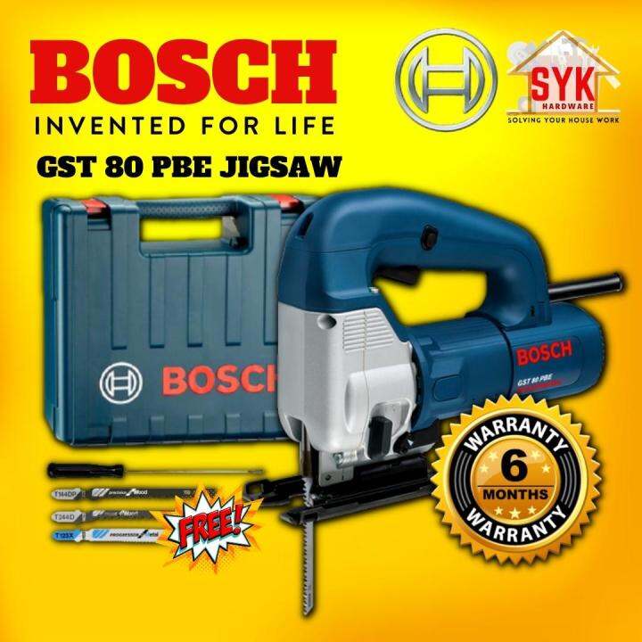 SYK Bosch GST 80 PBE Professional Corded Jigsaw Wood Cutter Jig Saw