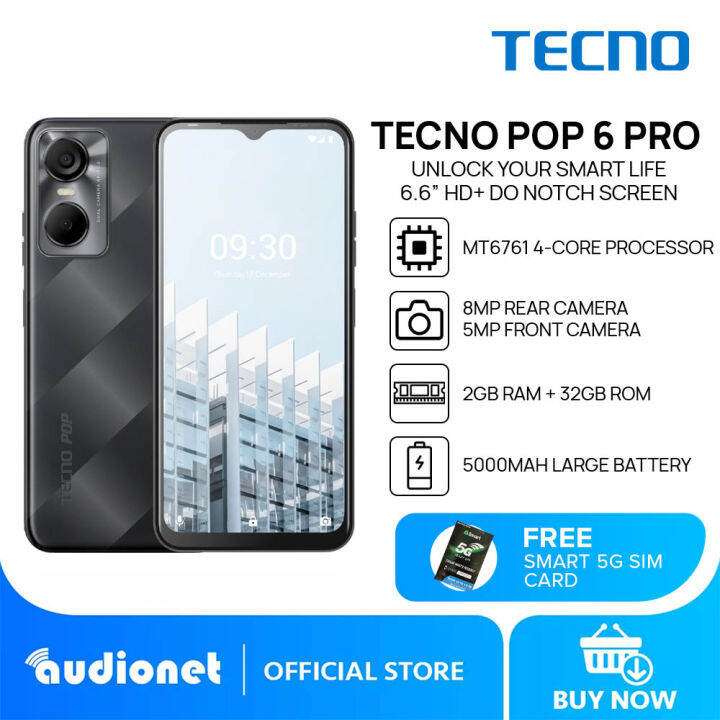 Tecno Pop Pro Smartphone Gb Ram Gb Rom Mediatek Mt Helio