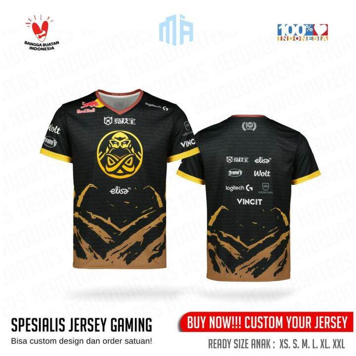 Jersey Gaming Team Ence Th Anniversary Esports Kit Kaos Merchandise