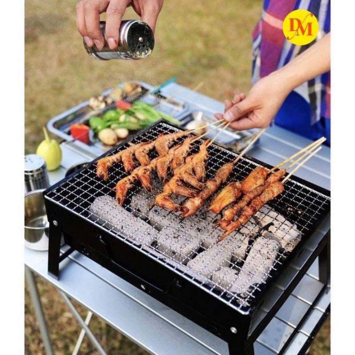 Portable And Foldable Stainless Steel Barbeque Grill Lazada PH