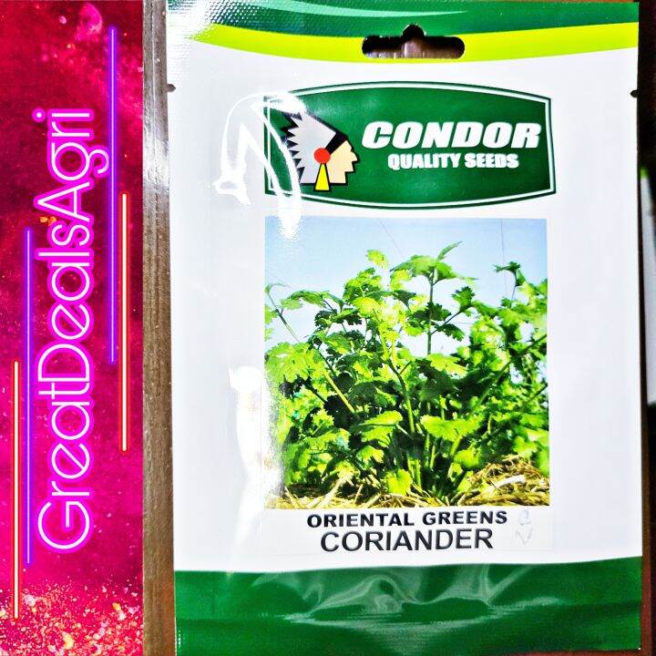 Coriander Opv Oriental Greens Seeds Grams Condor Seeds Lazada Ph