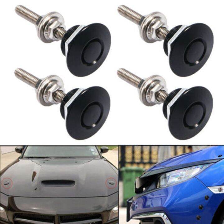 Ulbvzd G Pcs Aluminum Body Kit Car Accessory Latch Clip Push Button