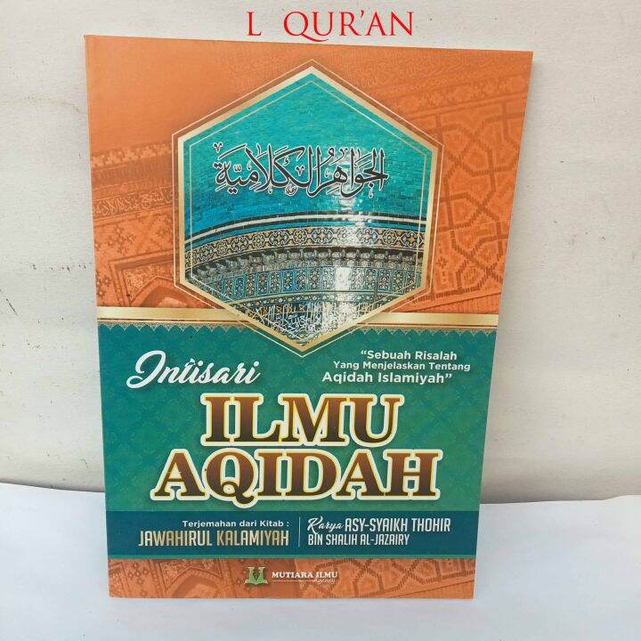 Terjemah Jawahirul Kalamiyah Buku Terjemah Kitab Jawahir Kalamiyyah