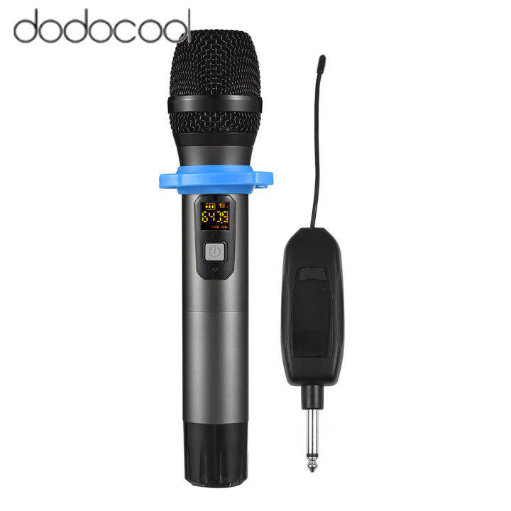 Dodocool Professional UHF Wire Less Microphone System With Handheld