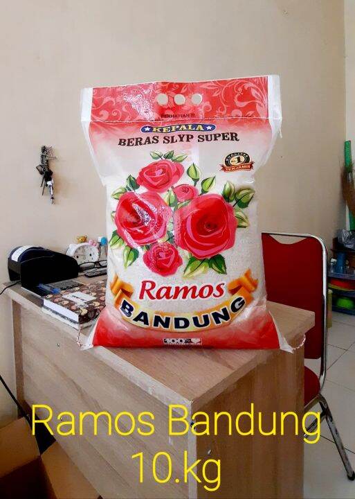 BERAS RAMOS SLYP MERK RAMOS BANDUNG PREMIUM SUPER 10KG Lazada Indonesia