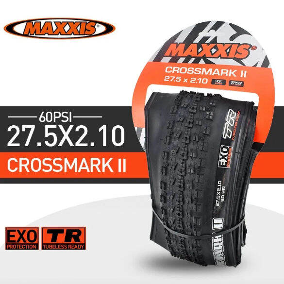 TIRE MAXXIS CROSSMARK II 27 5x2 10 EXO TUBELESS READY MTB MOUNTAINBIKE