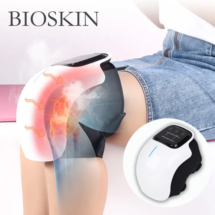 Bioskin Smart Electric Knee Massager Vibration Heating