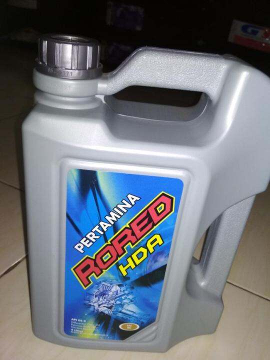 Oli Transmisi Gardan Pertamina Rored Hda Sae 90 Api Gl 5 4 Liter Ori