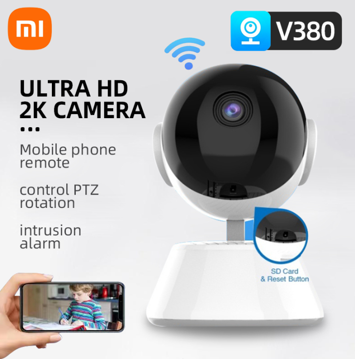 Xiaomi V380 Q6 Pro CCTV Camera For House Wifi Connect To Cellphone