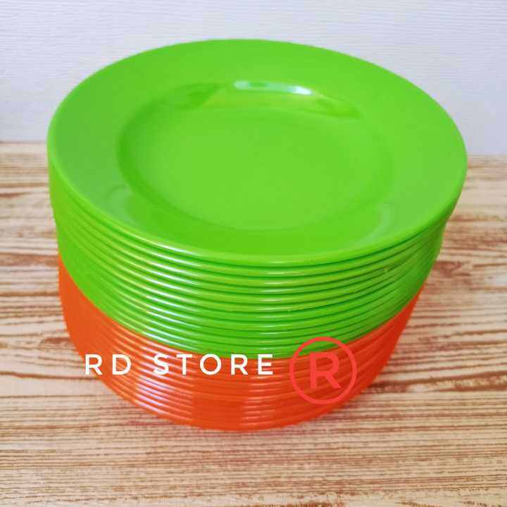 Rd Store Lusin Piring Tatakan Gelas Dan Lainnya Bahan Semi Melamin