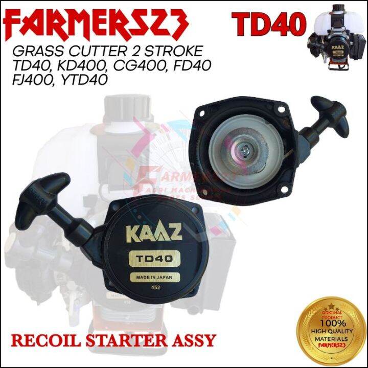 Recoil Starter Assy Kaaz Td Kawasaki Td Stroke Grass Cutter