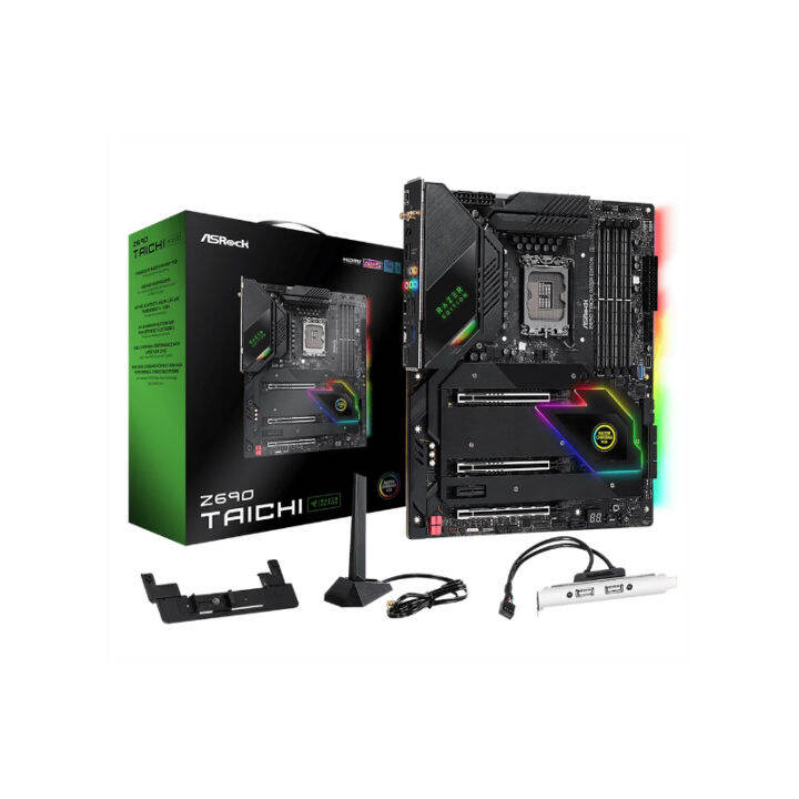 MAINBOARD เมนบอรด ASROCK Z690 TAICHI RAZER EDITION DDR5 SOCKET