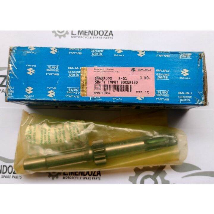 Boxer CT 150 Shaft Input Genuine PF551002 Lazada PH