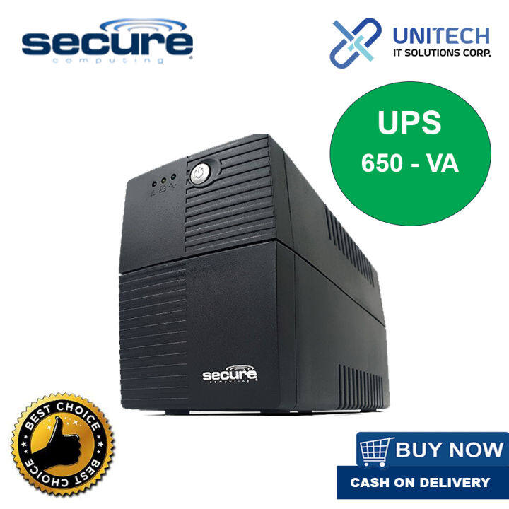 Secure Ups Va Uninterruptible Power Supply Lazada Ph