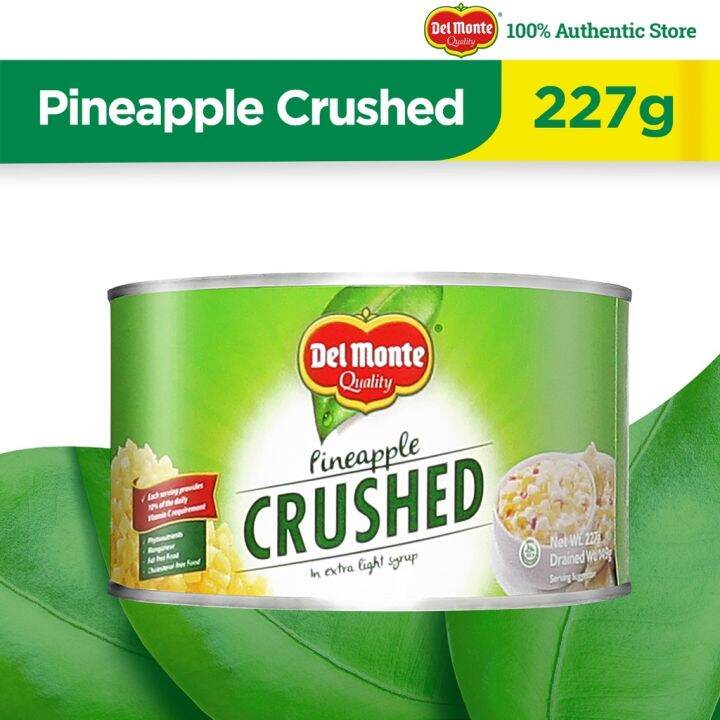 Del Monte Pineapple Crushed G Free Shipping Bh Official Store