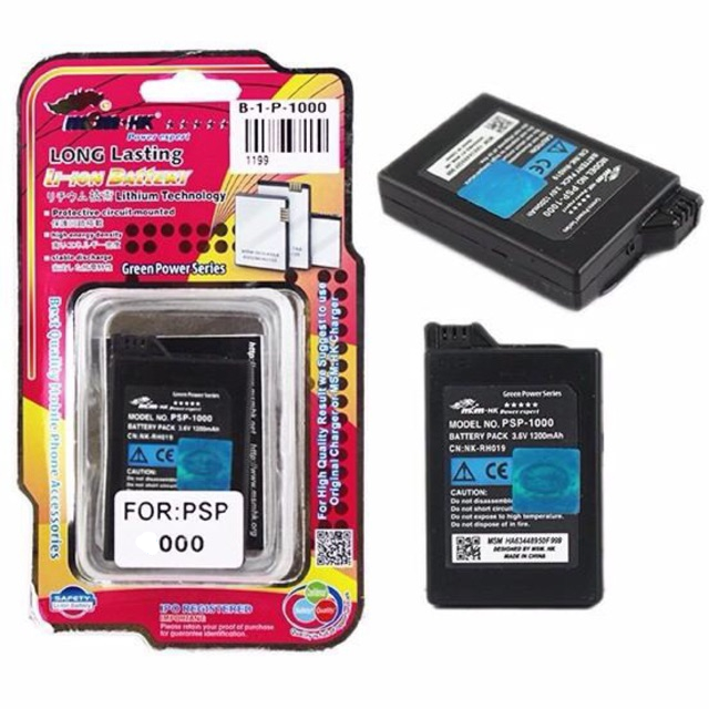 Original Msm HK Battery For Song PSP P1000 P2000 P3000 High Quality Li