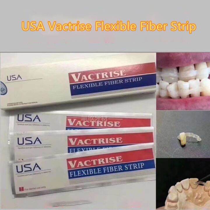 Strip Usa Vactrise Dental Flexible Fiber Strip For Fixing Loose Teeth