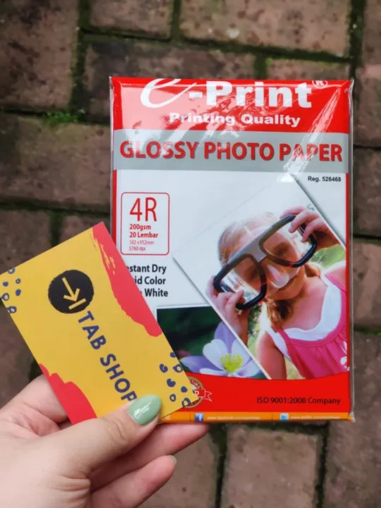 Eprint Glossy Photo Paper R Gsm Lembar Lazada Indonesia