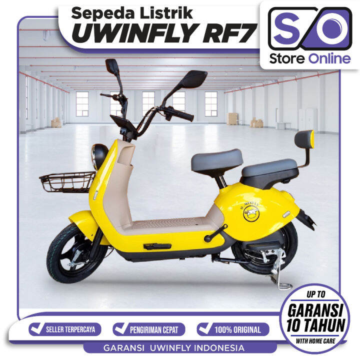 Sepeda Listrik Uwinfly Rf Redfish Rf Electric Bike Garansi Resmi