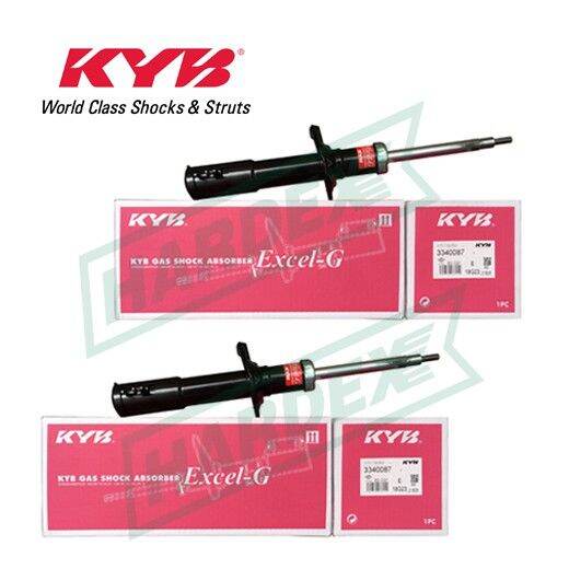 Kyb Gas Strut Assembly Front For Toyota Vios And Yaris Set Of