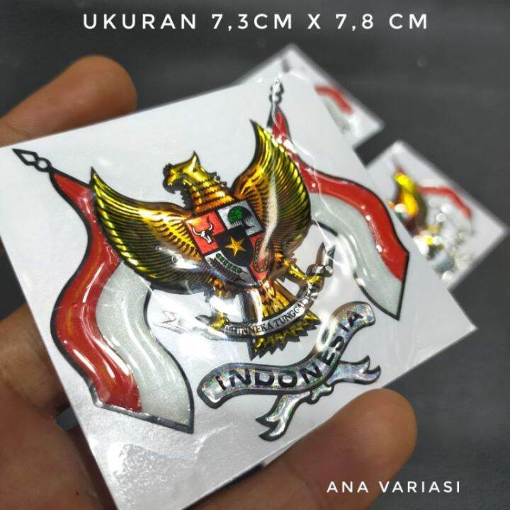 New Stiker Timbul Emblem Garuda D Emblem D Stiker Garuda Timbul Harga