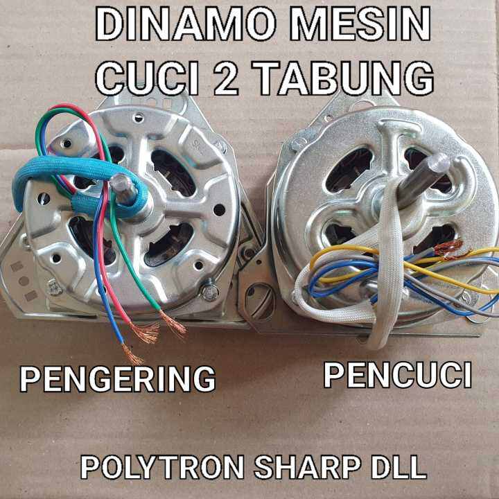 Dinamo Pencuci Wash Motor Mesin Cuci Sharp Polytron Tabung Watt