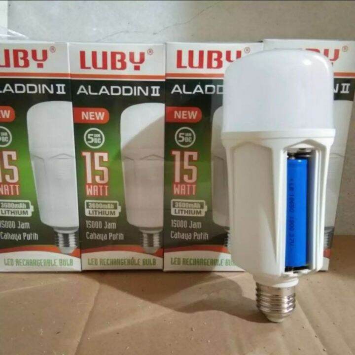 Lampu Emergency Luby Aladin New Watt Lazada Indonesia